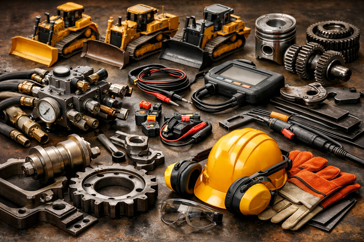 Engineer Seif Abdulsalam Abdukawi Seif CAT bulldozer maintenance technical expertise D6 D8 D9 specialist
